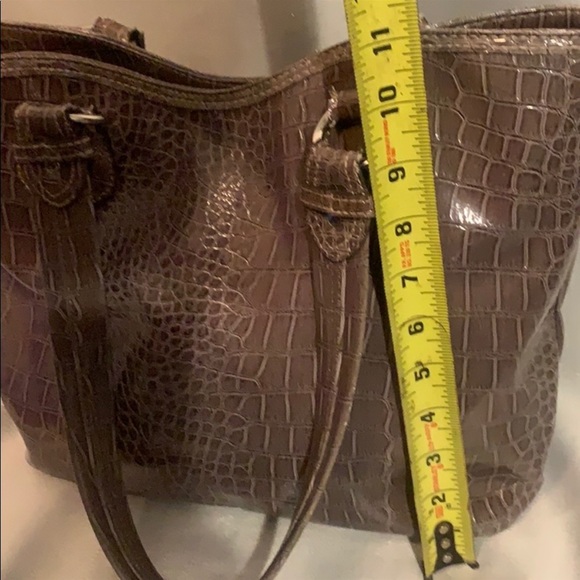 🌻 Nine West brown metallic shoulder bag. Like new - Picture 3 of 7